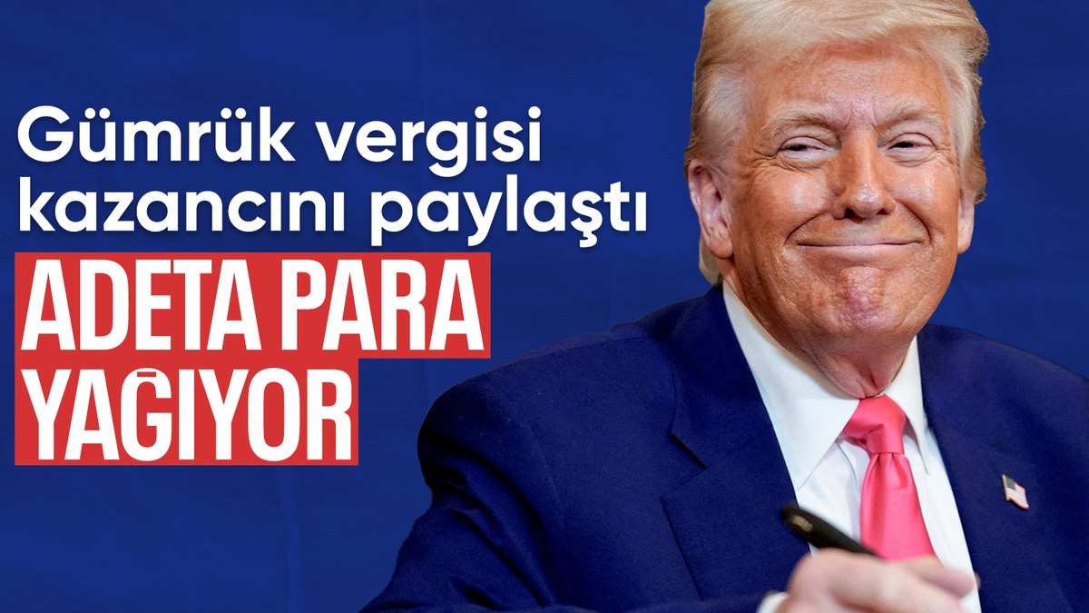 Donald Trump ABD’nin günlük vergi kazancını açıkladı